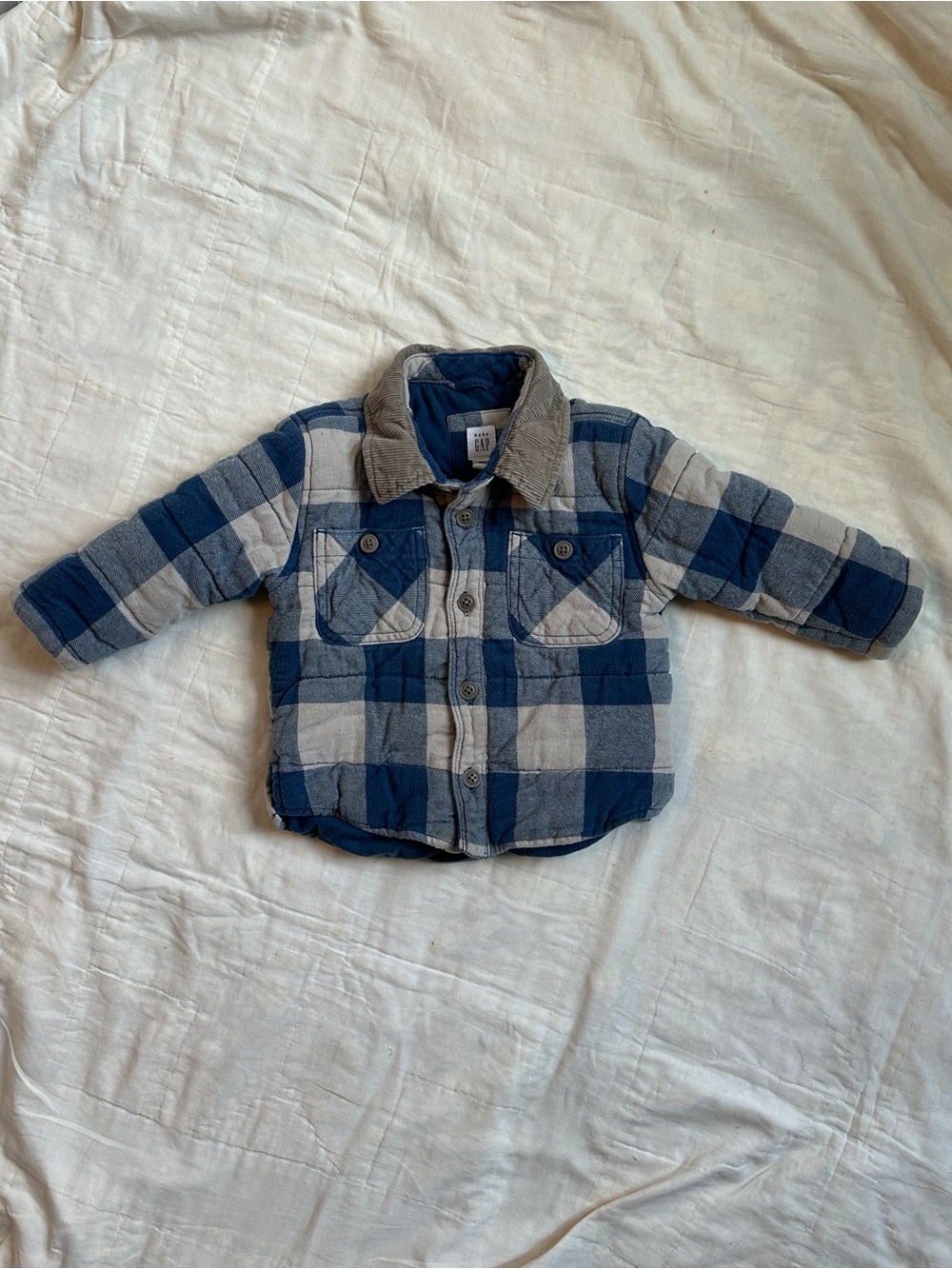 Baby Gap Quilted Shirt Jacket